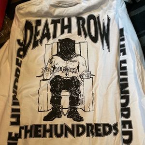 The hundreds x death row records long sleeve